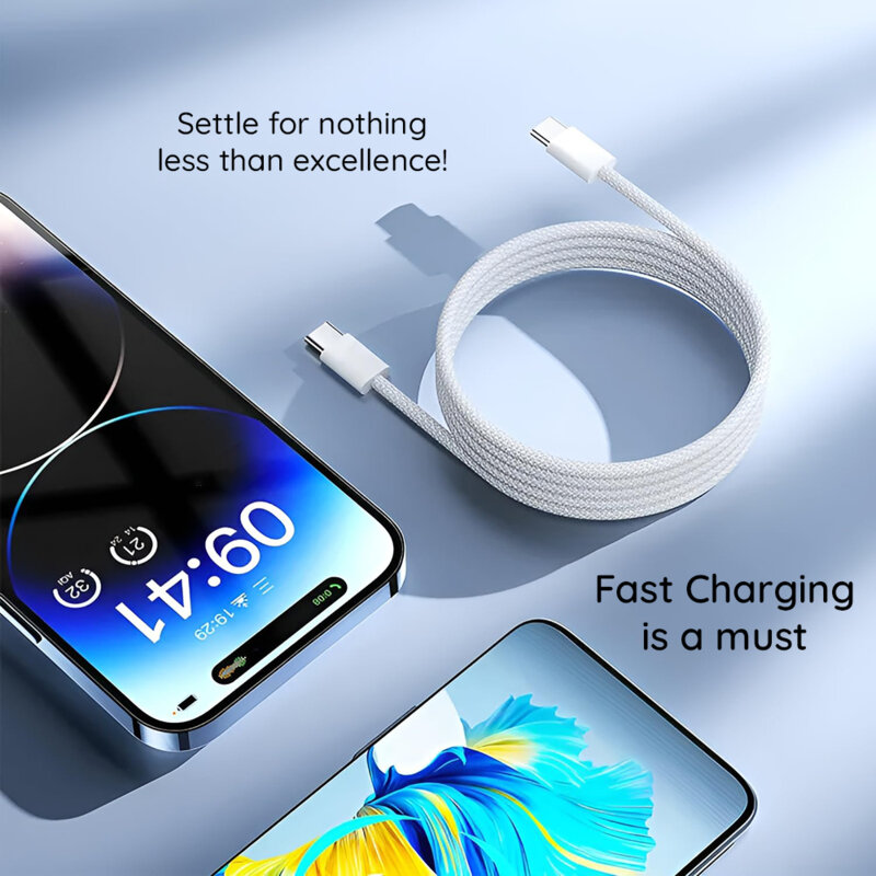 Cablu de date Fast Charging Type-C la USB-C Lito, 1m, 60W, LD04CC