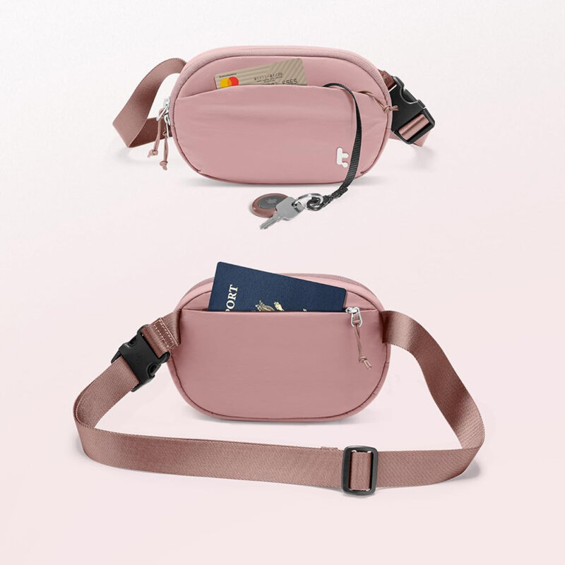 Borseta sport pentru alergare Tomtoc T32S1P1, roz