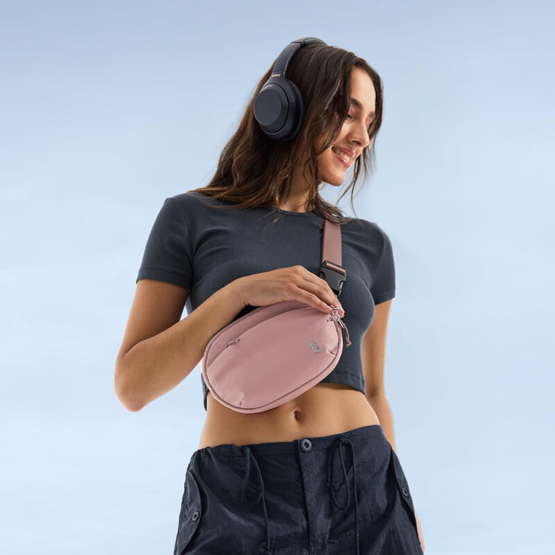 Borseta sport pentru alergare Tomtoc T32S1P1, roz