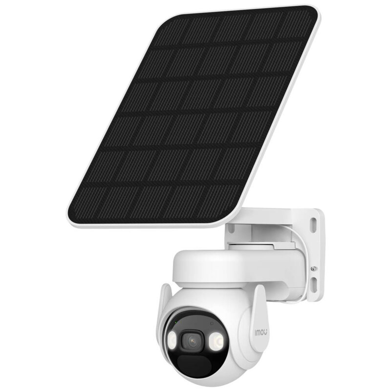 [KIT] Camera supraveghere Wi-Fi cu panou solar Imou, 3MP, alb