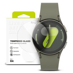 [Pachet 4x] Folie Samsung Galaxy Watch7 40mm Ringke Tempered Glass R4, transparenta