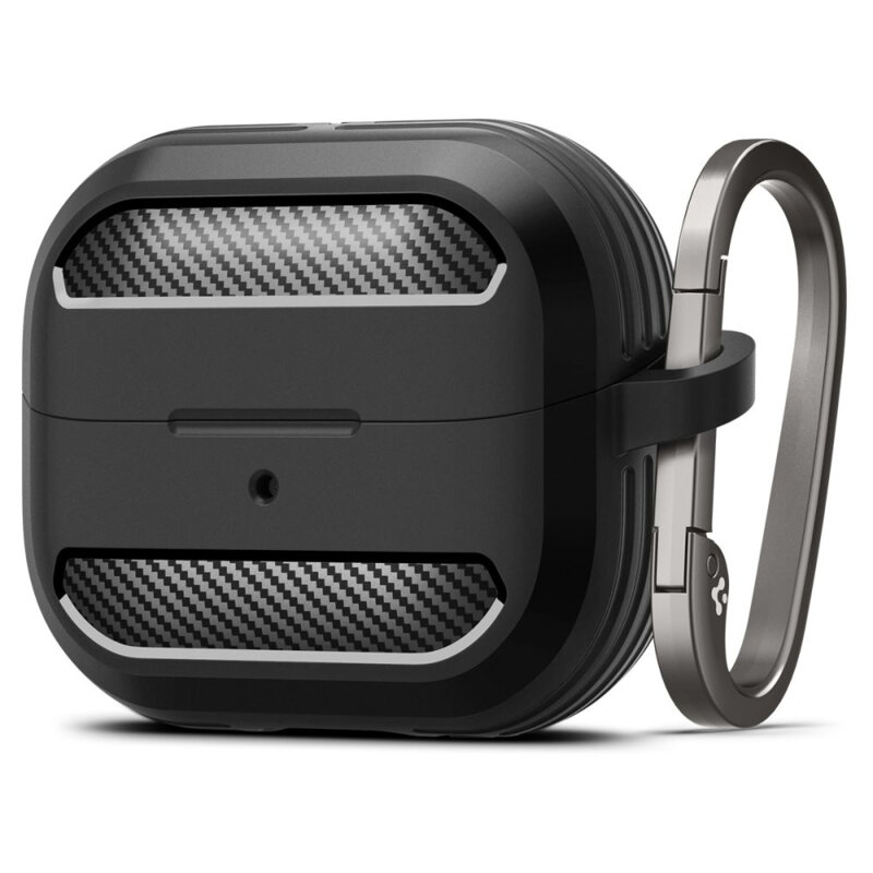 Husa Samsung Galaxy Buds 3 Spigen Rugged Armor, negru