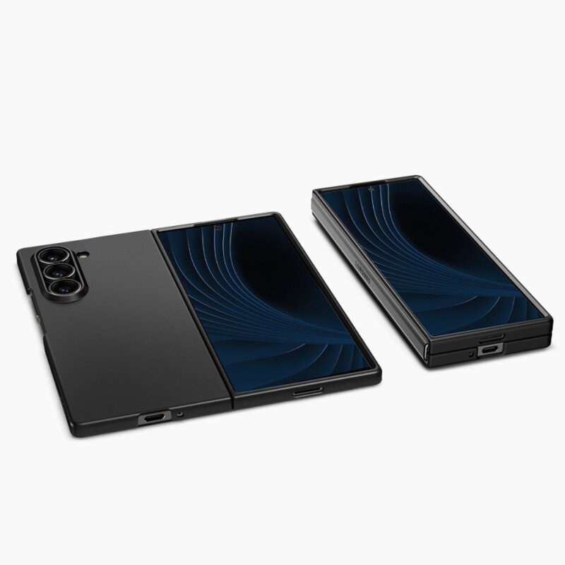 Husa Samsung Galaxy Z Fold6 Spigen Air Skin, negru