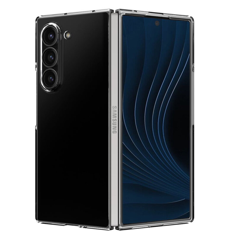 Husa Samsung Galaxy Z Fold6 Spigen Air Skin, transparenta
