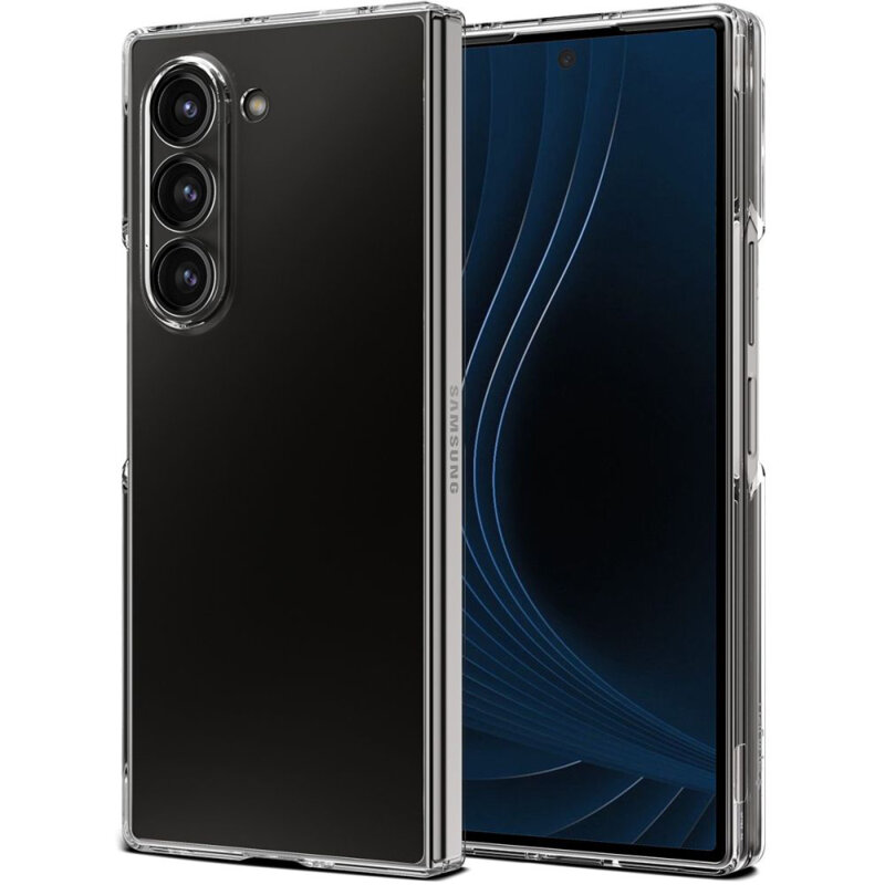 Husa Samsung Galaxy Z Fold6 Spigen Air Skin, transparenta