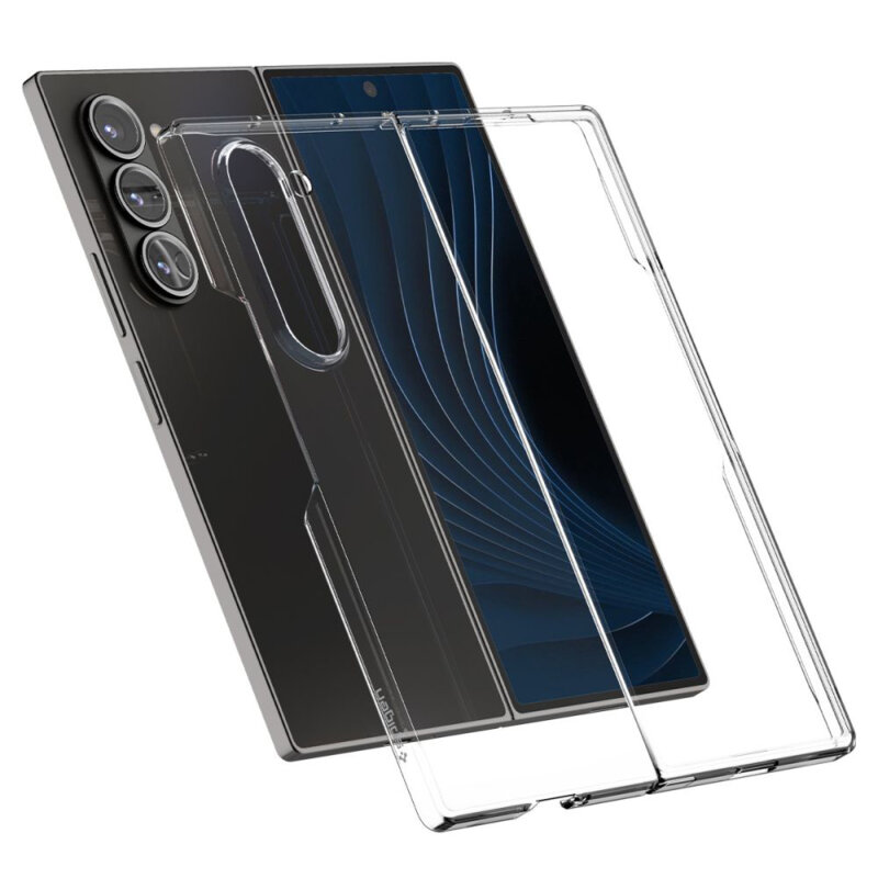 Husa Samsung Galaxy Z Fold6 Spigen Air Skin, transparenta