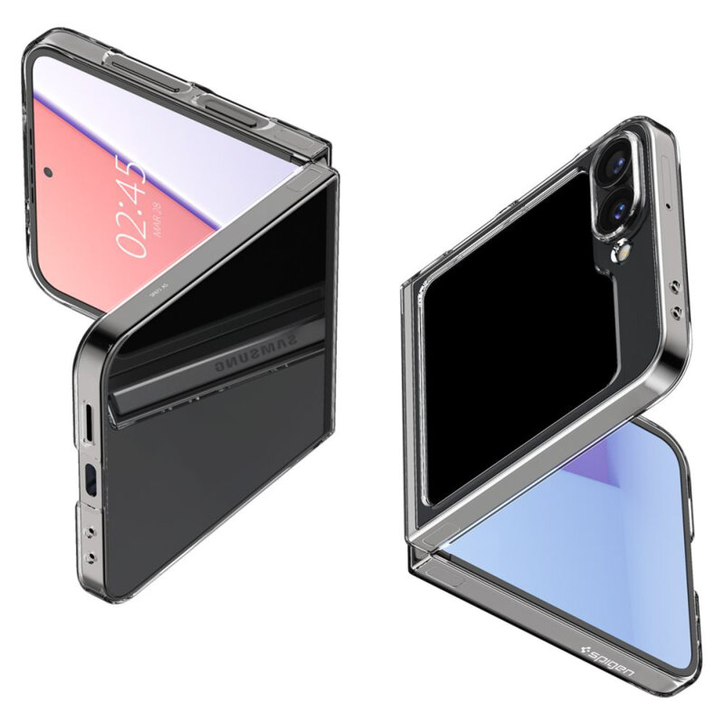 Husa Samsung Galaxy Z Flip6 Spigen Air Skin, transparenta