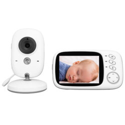 Baby monitor pentru supraveghere bebe Techsuit, VB603, alb