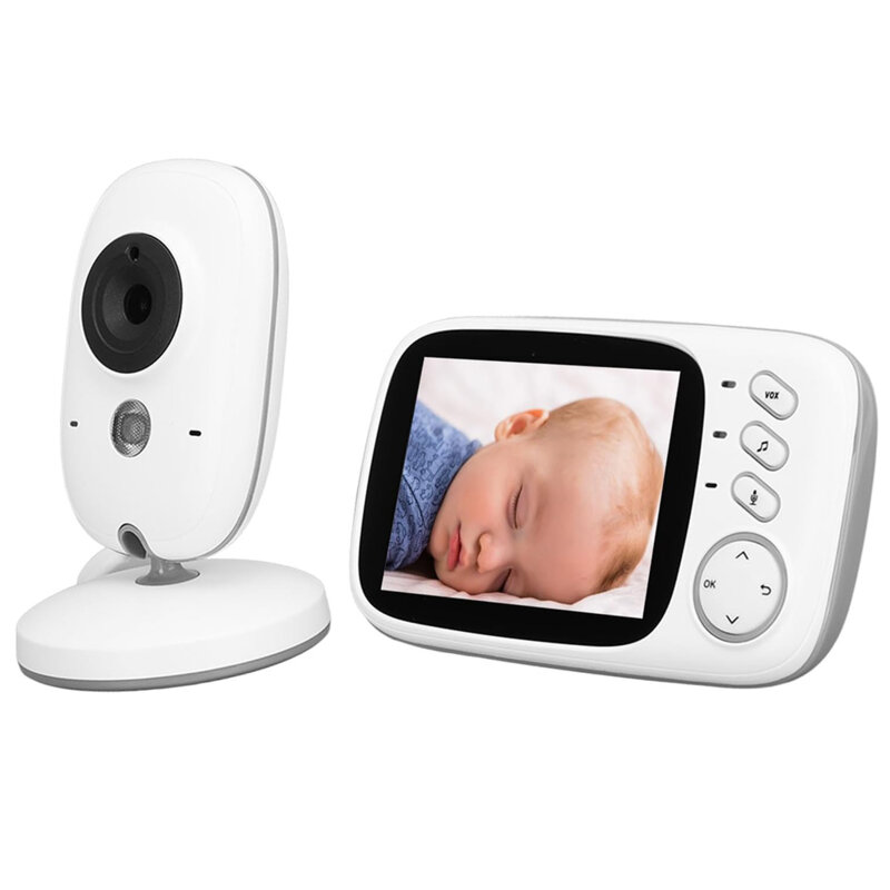 Baby monitor pentru supraveghere bebe Techsuit, VB603, alb