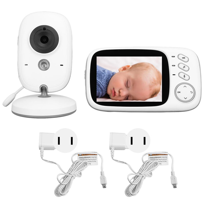 Baby monitor pentru supraveghere bebe Techsuit, VB603, alb