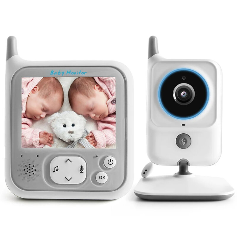 Baby monitor pentru monitorizare copii Techsuit, VB607, alb