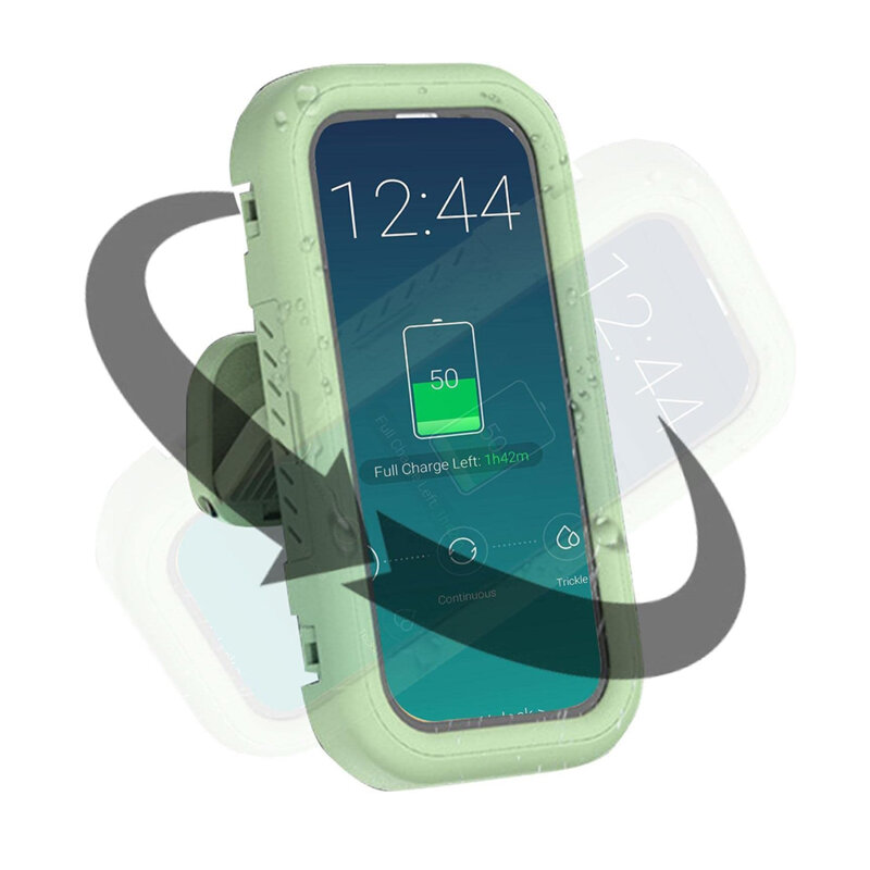 Suport de perete pentru telefon, retractabil Techsuit, roz, LC-999