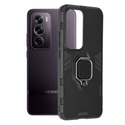 Husa Oppo Reno12 Pro Techsuit Silicone Shield, negru