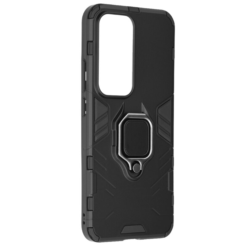 Husa Oppo Reno12 Pro Techsuit Silicone Shield, negru