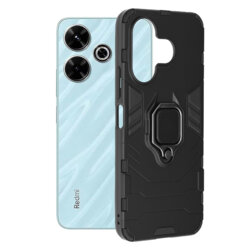 Husa Xiaomi Redmi 13 Techsuit Silicone Shield, negru