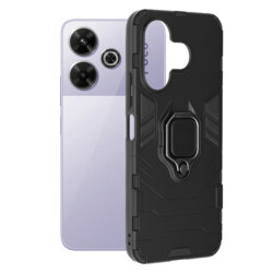 Husa Xiaomi Poco M6 4G Techsuit Silicone Shield, negru