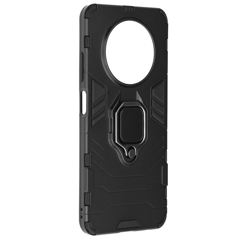 Husa Realme 12x Techsuit Silicone Shield, negru