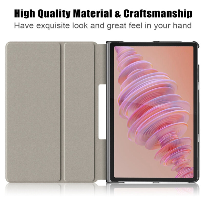 Husa Lenovo Tab Plus Techsuit FoldPro, albastru