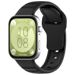 Curea Huawei Watch Fit 3 Techsuit, negru, W050