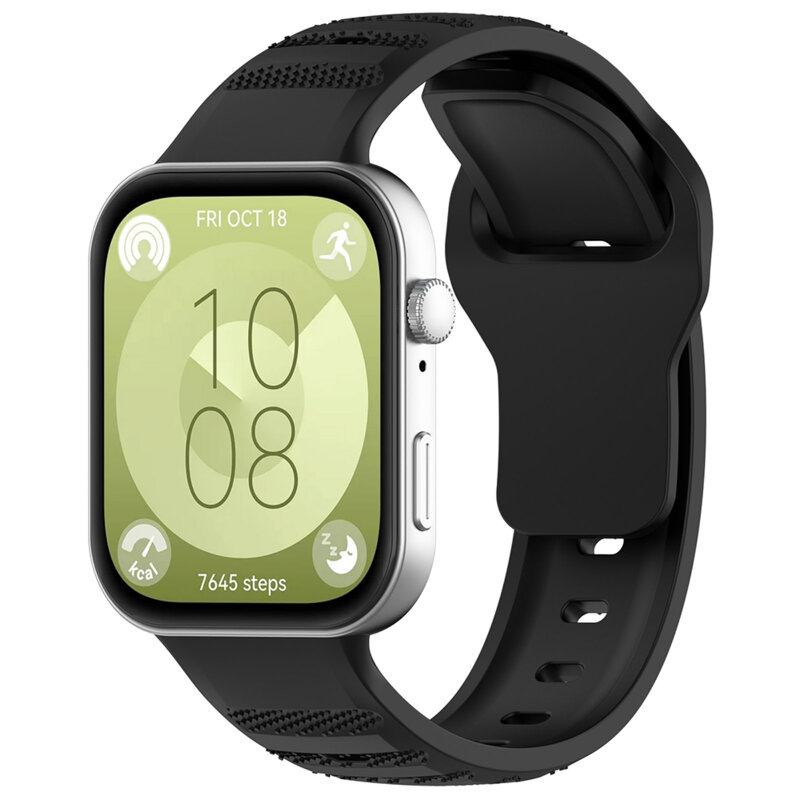 Curea Huawei Watch Fit 3 Techsuit, negru, W050