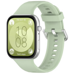 Curea Huawei Watch Fit 3 Techsuit, verde deschis, W061