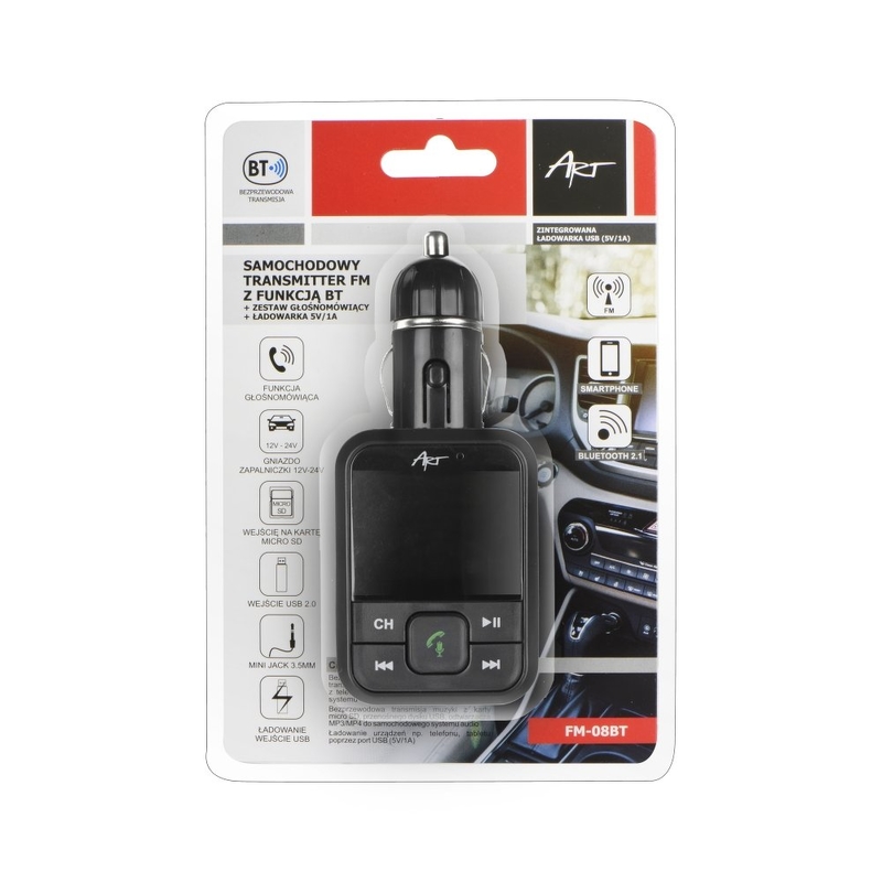 Modulator FM Cu MP3 ART FM-08BT