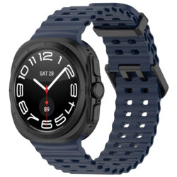 Curea Samsung Galaxy Watch Ultra 47mm Techsuit, bleumarin, W062