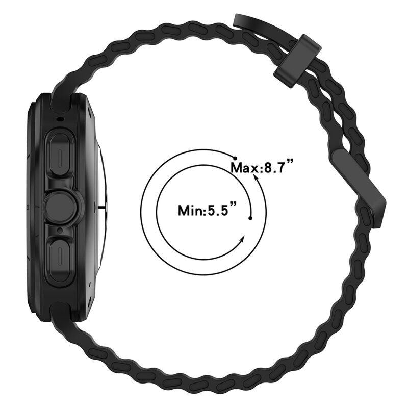 Curea Samsung Galaxy Watch Ultra 47mm Techsuit, bleumarin, W062