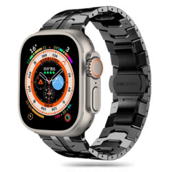 Curea Apple Watch 4 44mm Techsuit, negru, W063