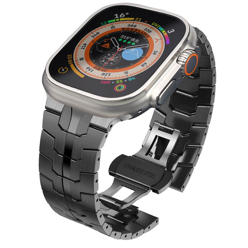 Curea Apple Watch Ultra Techsuit, negru, W063
