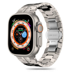 Curea Apple Watch 3 42mm Techsuit, gri, W063