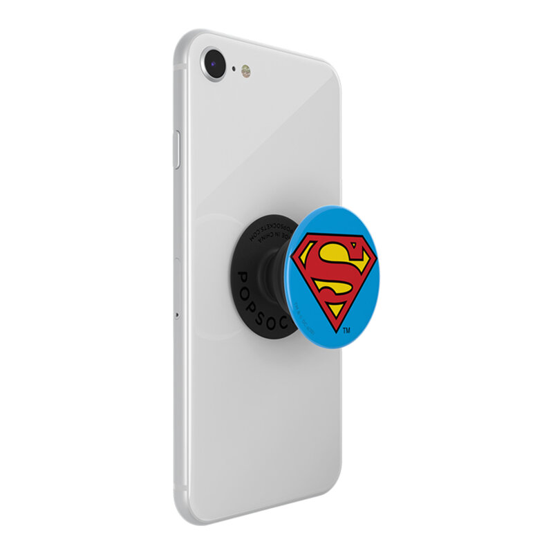 Popsockets original, suport cu functii multiple, Justice League Superman Icon