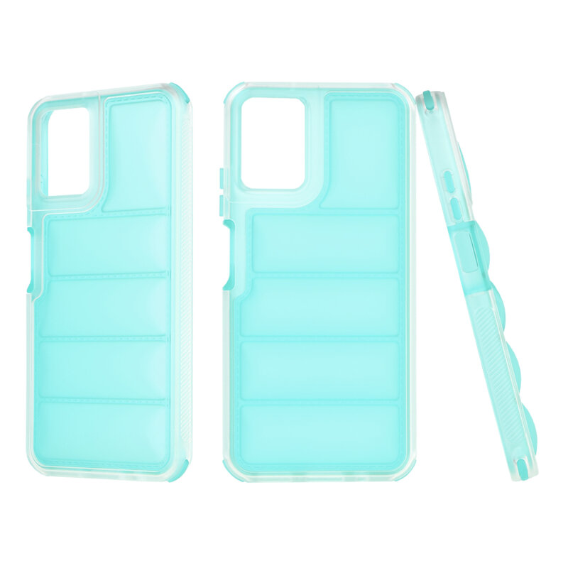 Husa Motorola Moto G34 Techsuit Wave Shield, turcoaz