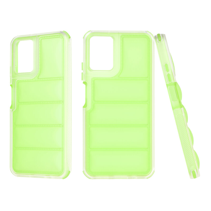 Husa Motorola Moto G34 Techsuit Wave Shield, verde