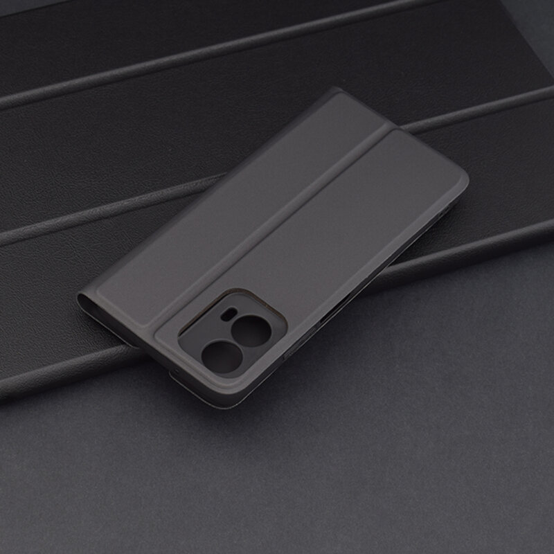 Husa Motorola Moto G34 Techsuit Magskin Book, negru