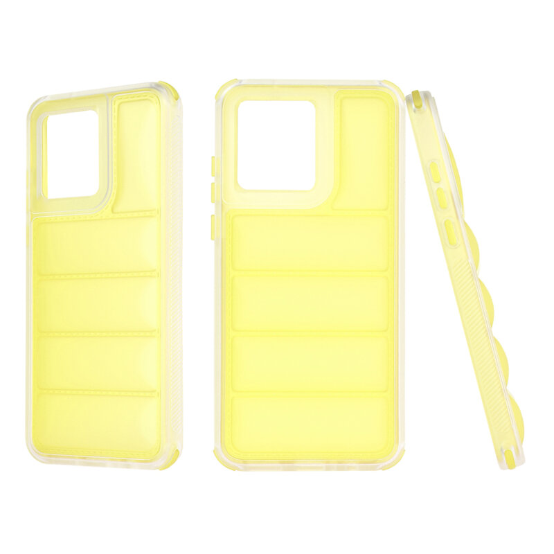 Husa Motorola Moto G84 Techsuit Wave Shield, galben