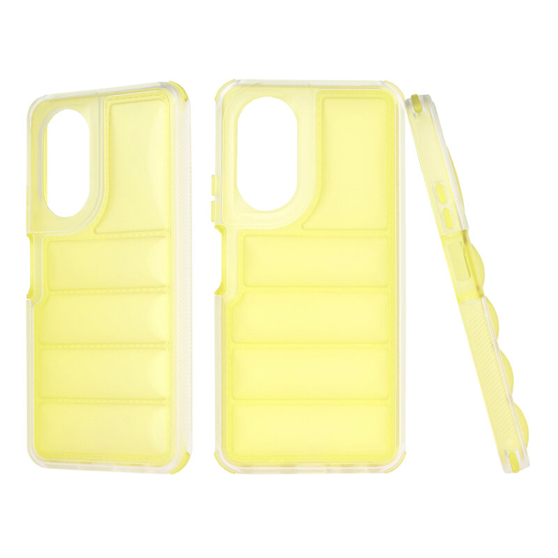 Husa Oppo A58 4G Techsuit Wave Shield, galben