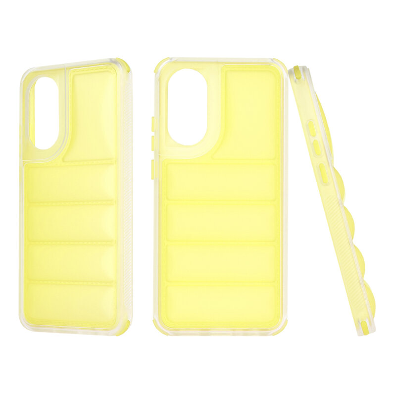Husa Oppo A78 4G Techsuit Wave Shield, galben