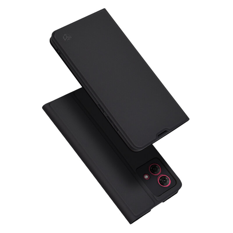 Husa Motorola Moto G84 Techsuit Magskin Book, negru