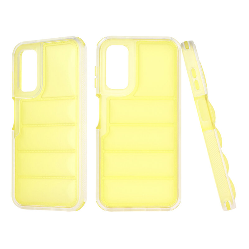 Husa Samsung Galaxy A14 5G Techsuit Wave Shield, galben