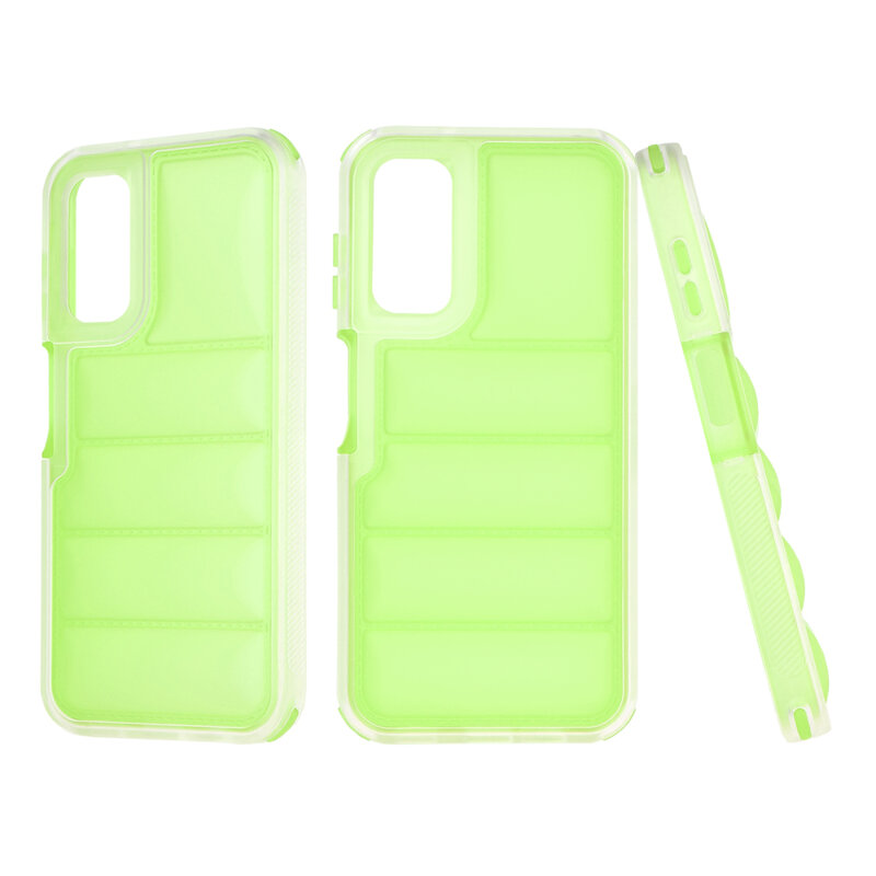 Husa Samsung Galaxy A14 5G Techsuit Wave Shield, verde