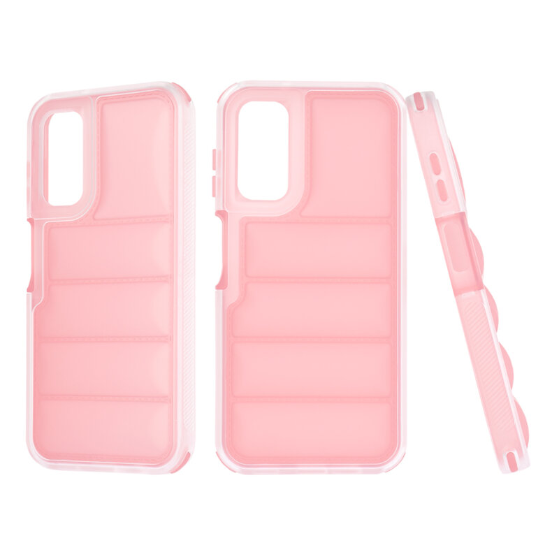 Husa Samsung Galaxy A14 4G Techsuit Wave Shield, roz