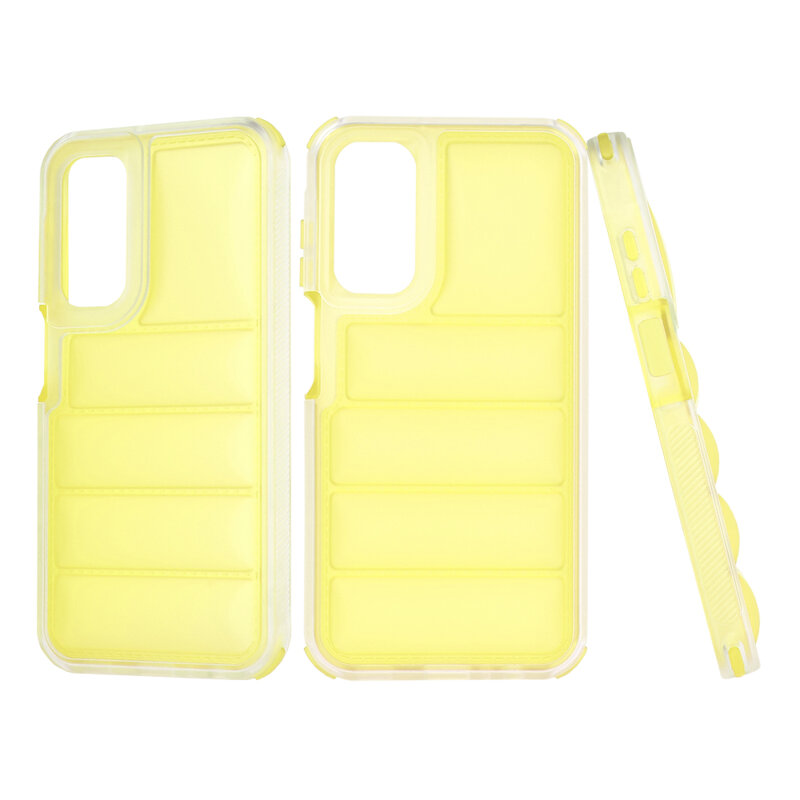 Husa Samsung Galaxy A15 5G Techsuit Wave Shield, galben