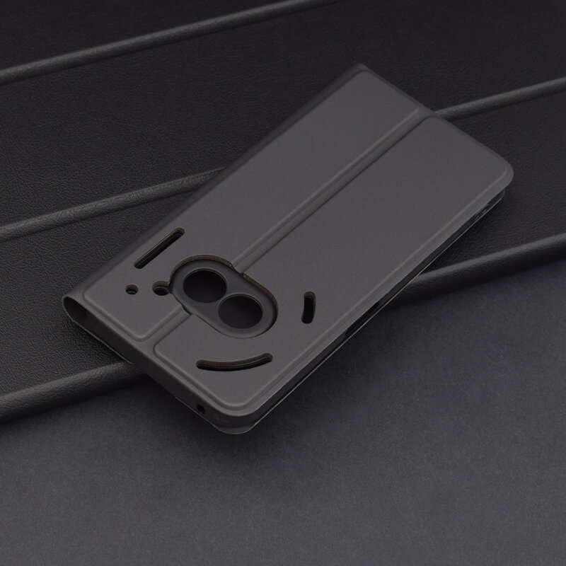 Husa Nothing Phone (2a) Techsuit Magskin Book, negru