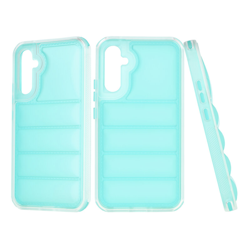 Husa Samsung Galaxy A34 5G Techsuit Wave Shield, turcoaz