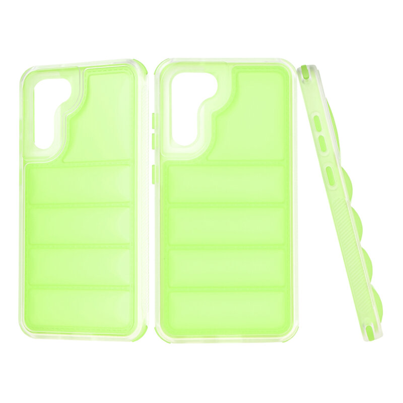 Husa Samsung Galaxy S21 FE 5G Techsuit Wave Shield, verde