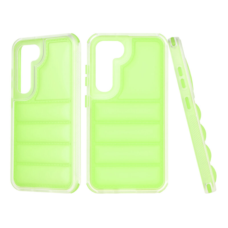 Husa Samsung Galaxy S23 Techsuit Wave Shield, verde