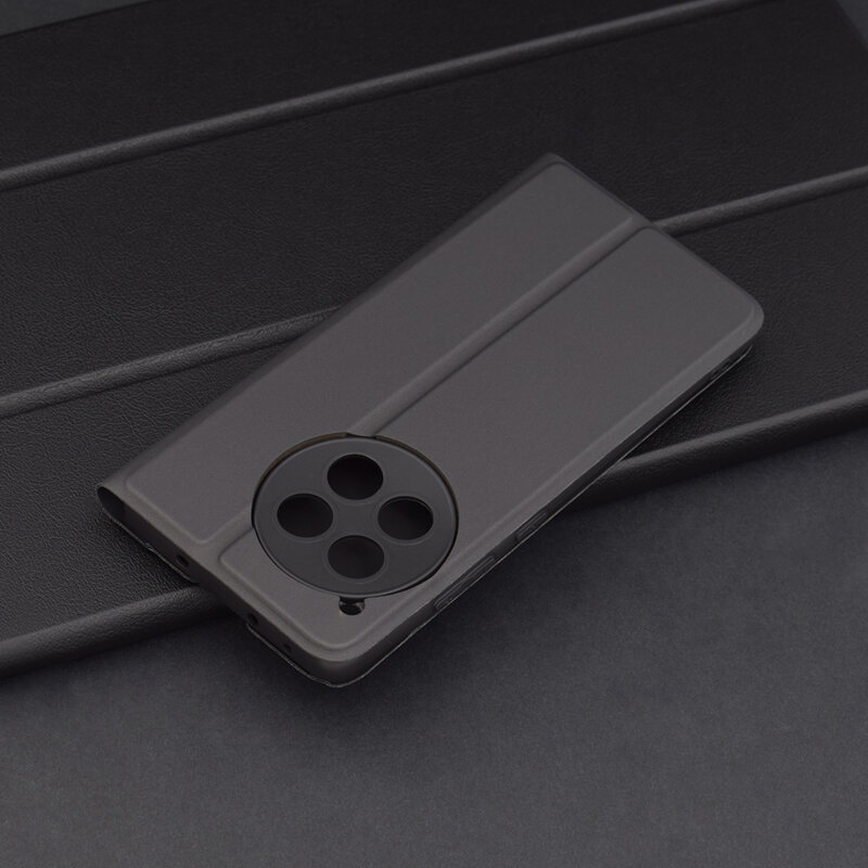 Husa OnePlus 12R Techsuit Magskin Book, negru