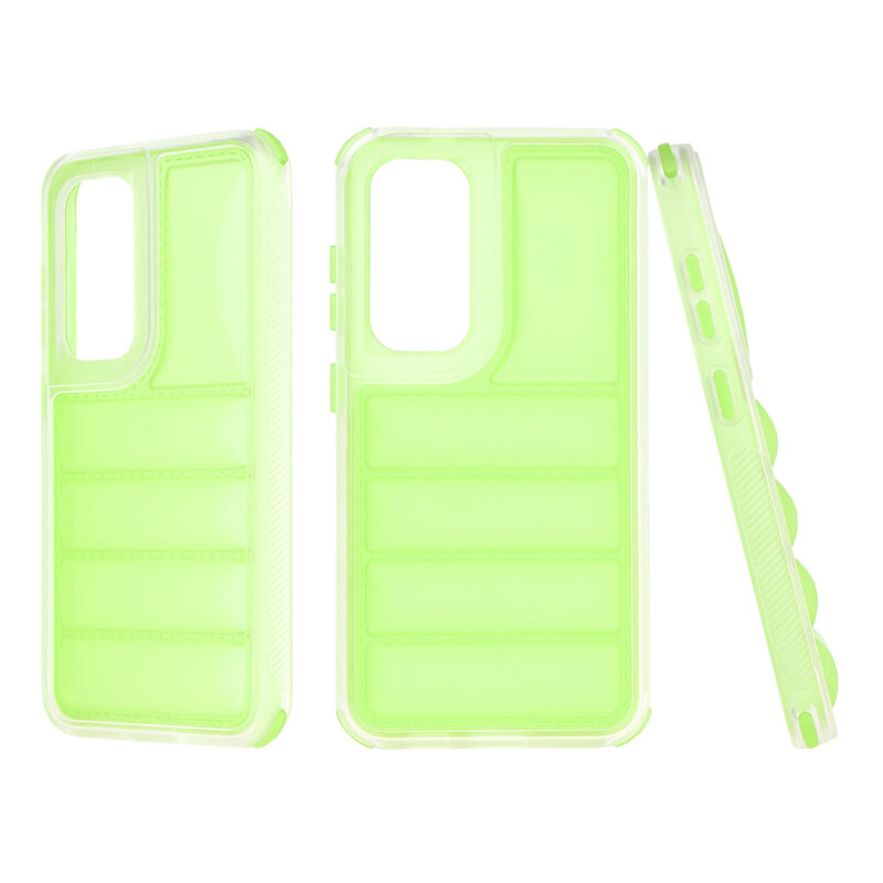 Husa Samsung Galaxy S24 Techsuit Wave Shield, verde