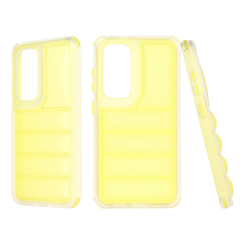 Husa Samsung Galaxy S24 Techsuit Wave Shield, galben